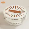 Cesta Coladora Estilo Nuevo con Tapa para Cocina Hogar Lavado de Frutas Caja de Almacenamiento para Refrigerador Doble Capa Engrosada Fregadero Colador Venta al por Mayor