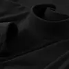 Camiseta básica de veludo alemão com gola alta meia, modelo novo outono/inverno 2026, forrada com fleece dos dois lados, adequada para usar como peça externa, camiseta de manga longa quente