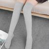 Meias finas verticais finas de joelho cruzado estilo japonês e coreano outono e inverno Novas meias slim-fit estilo japonês meias femininas de algodão estilo universitário
