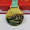 Medalhas de Metal Personalizadas Atacado de Fábrica, Lembranças de Atrações Turísticas, Crachás de Nome, Medalhas de Honra Rotativas Pintadas, Feito Sob Medida