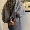 Bolso Bandolera de Peluche Oso de Peluche para Niñas, Lindo Bolso de Mano de Dibujos Animados, Versátil Estilo Padre-Hijo para Otoño e Invierno, Tienda de Fábrica de Exportación