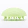 Escova Redonda Personalizada para Shampoo, Pente Massageador, Escova de Limpeza para Banho, Escova de Limpeza para Banho para Coçar a Cabeça, Escova de Silicone para Shampoo