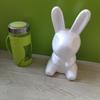 Molde de espuma de oso blanco DIY creativo hecho a mano material para arreglos florales Día de San Valentín oso rosa juguete