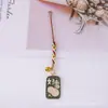 Ano do Tigre Sino Fofo Pingente para Celular Ano Novo Boa Sorte Pen Drive Lanyard Curto Corrente para Celular Pingente Tendência