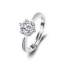 Anillo de pareja clásico japonés y coreano, anillo de bodas, anillo de diamantes de boda, libro rojo pequeño ajustable TikTok, mano rápida y caliente
