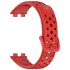 Adequado para Huawei Pulseira 10 9 8 Oficial Igual Pulseira de Relógio 8Nfc Universal Furo Redondo Silicone Esportivo Pulseira de Pulso
