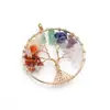 Piedra natural cristal ágata cobre hecho a mano color primario enrollado grava 5cm collar de amor accesorios diy