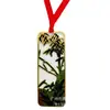 Ciudad Songjiang Marcapáginas Poético Flor de Ciruelo Metal Cobre Artesanía Creativa Marcapáginas Conmemorativo
