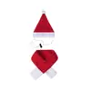 Sombrero de ganso y bufanda navideña nuevos para porche transfronterizos, accesorios de decoración de ambiente festivo, venta al por mayor desde el fabricante