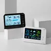 Reloj de Clima Multifuncional con Pantalla a Color LCD, Termómetro y Higrómetro Digital para Interiores y Exteriores, Amazon 767-777