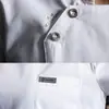 Conjunto de Ropa de Trabajo de Alta Gama para Chef de Manga Larga para Restaurantes Chinos y Occidentales, Hoteles, Cocinas Traseras, Uniforme de Chef Principal, Otoño/Invierno, Transpirable