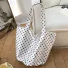 2026 Verano Nuevo Versátil Estilo Coreano Casual Literario Bolso de Mano de Moda Lunares Bolso de Hombro Único para Mujer Bolso de Axila