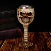 Copa de calavera de resina y acero inoxidable nueva y creativa transfronteriza personalidad 3D copa de vino bar copa de vino al por mayor
