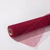 Tecido de malha xadrez, materiais para buquês criativos, papel de embrulho estilo coreano, malha para arte floral, suprimentos para floristas, materiais para floristas