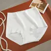 Pantalitas de mujer suaves y delicadas de tiro alto, hipoalergénicas, transpirables, que sujetan el abdomen, realzan los glúteos, sin costuras, tipo segunda piel, de triángulo para mujer 2234