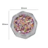 Accesorios de purpurina para arte de uñas de moda, Purpurina iridiscente tipo aurora estilo japonés, ultrafina, que capta la luz, Materiales de decoración para arte de uñas DIY