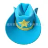 Novo chapéu de cowboy mini pet transfronteiriço, chapéu para gato e cachorro pequenos, chapéu de festa e feriado