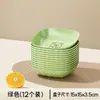 Plato de Dibujos Animados Lindo para Desechar Huesos con Alto Atractivo Estético, Plato Pequeño para Mesa de Comedor en Casa, Plato Duradero para Snacks, Plato para Frutas