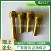 Sonda de Sensor de Temperatura del Agua Sensible a la Precisión Sensor de Temperatura Carcasa de Cobre Temperatura del Aceite Temperatura del Agua Sonda Metálica Completamente de Cobre