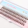 Cabelo 20D Cor Caramelo Hot Melting (Corte de Raiz) Cílios Espessos Enxertados Longos e Curvados Sensação de Maquiagem Nude Diária