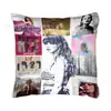 Funda de almohada hot de la serie Taylor transfronteriza para personalizar sala de estar felpa corta material piel de durazno para comercio exterior
