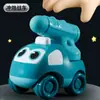 Artículos de Bienestar Dropshipping Transfronterizo Temu Coche de Juguete de Vehículo de Construcción de Retroceso para Niños Coche Pequeño de Dibujos Animados Premio Inercia Día del Niño