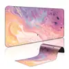 Mouse Pad Céu Estrelado Universo Grande para Jogos Tapete de Mesa Antiderrapante Borda Espessada Travada Tapete de Mesa para Teclado de Computador