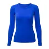 Novas roupas de yoga alta elasticidade sem costura top justo esportivo feminino manga longa corrida transfronteiriça secagem rápida fitness roupas alta elasticidade