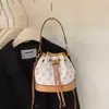 2025 Nova Bolsa Saco da Sorte Bolsa Balde Bolsa Boston Tendência Bolsa de Ombro Versátil Elegante Bolsa Transversal Bolsa de Mão Estilosa