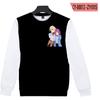 Sudadera con capucha versátil casual de manga corta y cuello redondo Lovelivenijigasakihighschoolidolclub