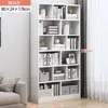 Estantería de almacenamiento sencilla para el hogar, el suelo, el dormitorio, estantería de almacenamiento multicapa, estantería de pared para sala de estar, vitrina