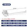 Estante de acero inoxidable transfronterizo para papel higiénico, para cocina, para almacenamiento de película de curado, para pared, sin perforaciones, para baño