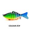 Isca de pesca para toda água suprimentos de pesca ao ar livre isca Luya 10CM/15.7G isca multi-seção isca artificial