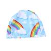 Touca de Natação Infantil Meninas Nova Desenho Animado Não Secante Fashion Não Esticável Equipamento de Natação para Bebê Impermeável Respirável e Confortável