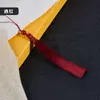 Tassel de Seda de Hielo Largo de 13 cm Abanico de Borla Retro Dinastía Han Bolsita Bolsita Accesorios Colgante de Decoración Diaria
