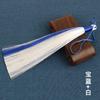 16 cm Sanduíche de duas cores Ice Silk Tassel Orelha Antigo Hanfu Cheongsam Acessórios para Casa Ventilador Instrumento Musical Pingente de Orelha Pendurado