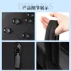 Bolso de Mano Cuadrado Negro con Cremallera para Viaje, Trabajo y Commuting para Mujer, Bolso para Laptop