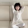 Mo Miao Mo Saco de Dormir Infantil de Verano Modal Saco de Dormir Infantil Pierna Delgada Anti-frío Ropa de Casa Infantil Mono