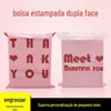 Novo material engrossado rosa embalagem expresso saco de embalagem logística saco impermeável para encontrar fábrica impressão personalizada LOGO