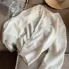 Cárdigan de Punto Cómodo con Cuello Redondo Moda Camiseta Delgada Top Elegante