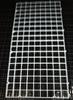 Filtro de fundo de tanque de peixes de aquário Partição de tela de malha Placa de grade preta / branca Placa de filtro inferior Grade transparente