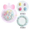 Crianças Nail Patch Nail Patch Wear Armor Nova Pulseira Wearable Rubber Band Cartoon Toy Set Nail Patch