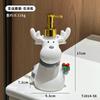 Frasco Dispenser de Sabão Divertido do Papai Noel Desenho Animado Decoração para Banheiro de Casa
