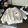 Sudadera para Niños Camiseta de Manga Larga 2025 Otoño Camiseta Básica Infantil para Niños Pequeños y Niños Pequeños, Sudadera para Bebés Niñas, Ropa de Otoño para Niños