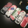Al por mayor spot nuevo estuche de gafas de dibujos animados óptico retro placa de miopía bandera estudiantil estuche de gafas unisex