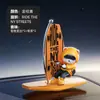 Oso Surfeador Oscilante de Nuevo Modelo Transfronterizo para Coche Adorno Creativo para Salpicadero de Coche Accesorio de Coche con Fragancia de Alta Gama