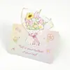 Cartão de Cumprimentos com Buquê de Flores 3D, Cartão de Mensagem, Cartão de Bênção, Cartão Decorativo de Presente para o Dia dos Namorados