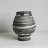 Vaso decorativo de cerâmica estilo dinamarquês decoração de sala de estar Vaso de cerâmica grossa estilo branco silencioso B&B criativo vaso para flores hidropônicas