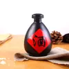 Botella de vino de vidrio jarra de vino un catty Frasco 500 ml se puede imprimir con embalaje botella de vino blanco con tapa creativo