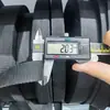 Em estoque 1,0-5,0 cm Fita de polipropileno PP, espessada e densificada, para alças de bolsa, acessórios de fita tecida lisa e canelada